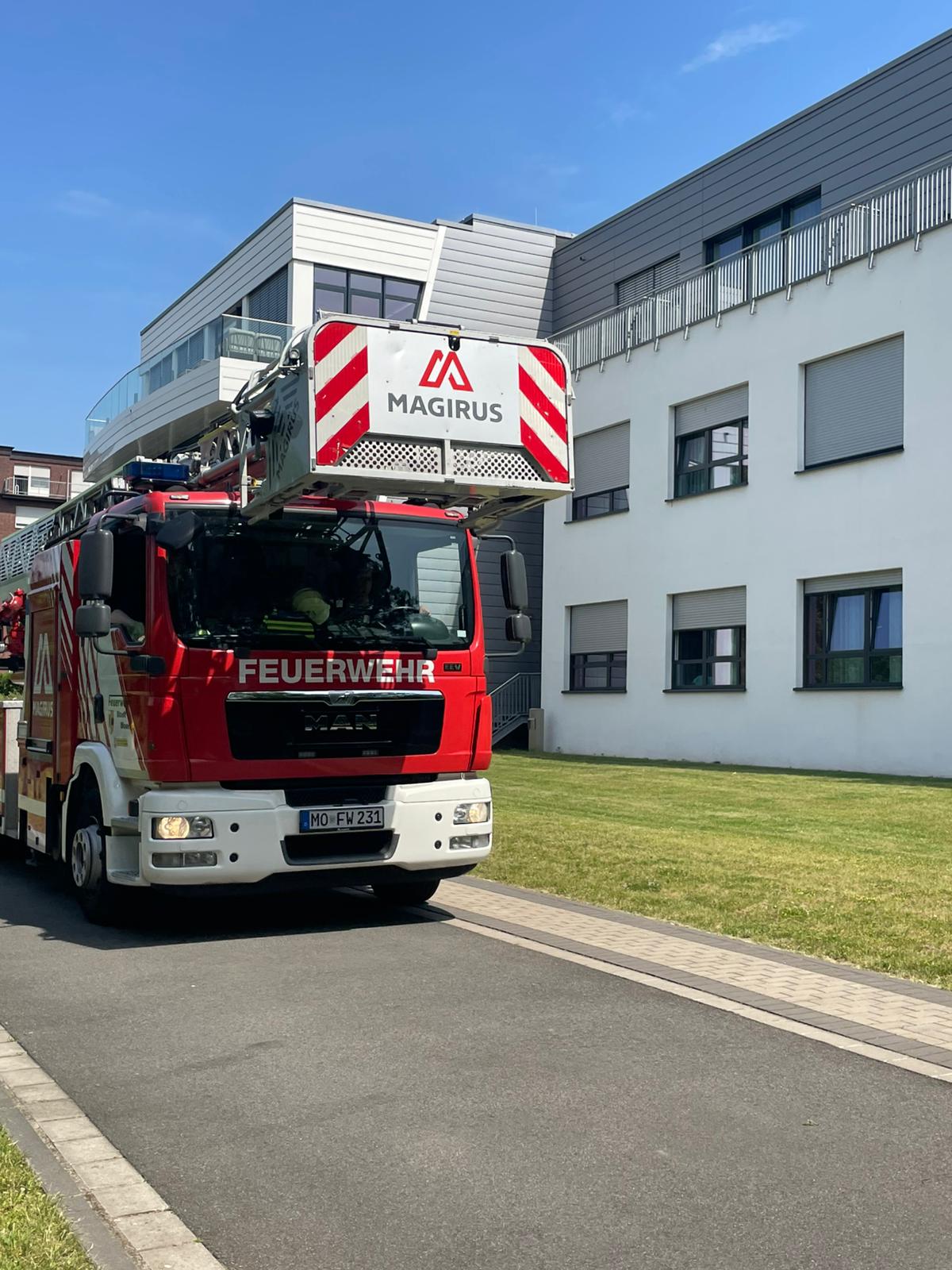 Impression aus dem Feuerwehralltag des Löschzugs Stadtmitte